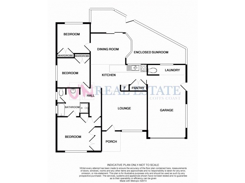 23 Aquamarine Drive, Toormina NSW 2452 Floorplan