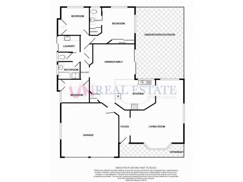 1 Sandpiper Crescent, Boambee East NSW 2452 Floorplan