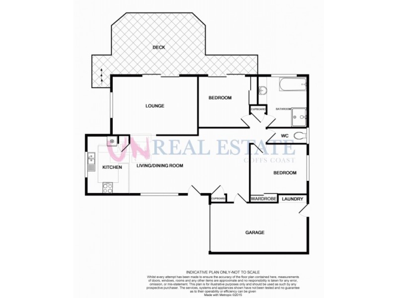 2/17 Green Links Avenue, Coffs Harbour NSW 2450 Floorplan