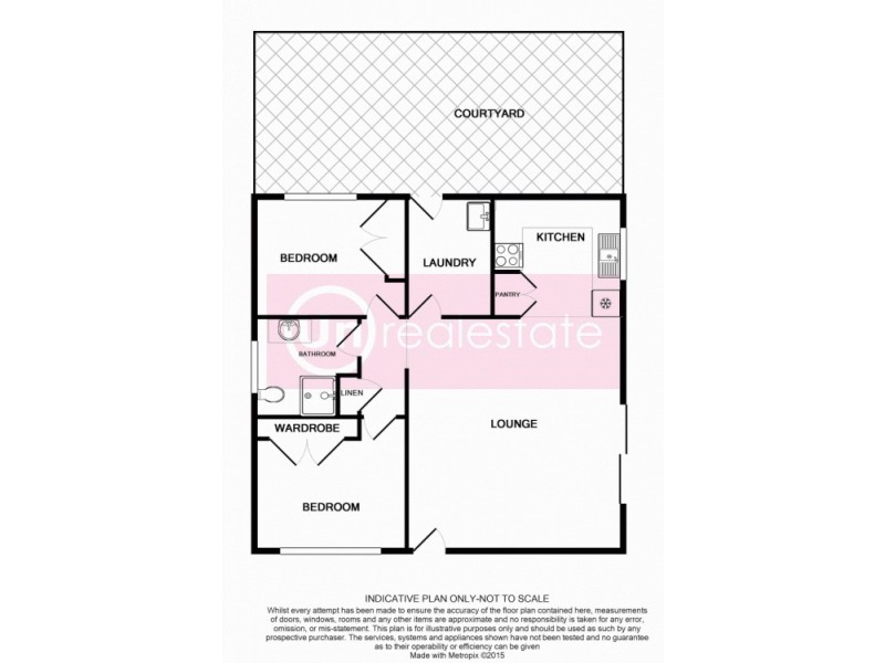 1/14 Brunswick Avenue, Coffs Harbour NSW 2450 Floorplan