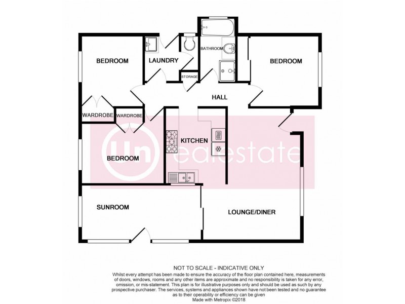 1 Bower Crescent, Toormina NSW 2452 Floorplan