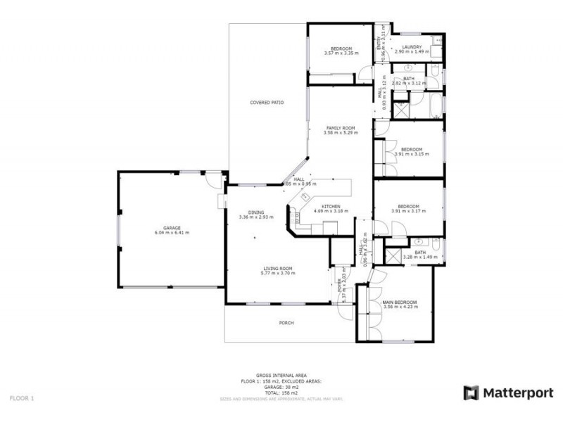 7 Kearn Close, Boambee East NSW 2452 Floorplan
