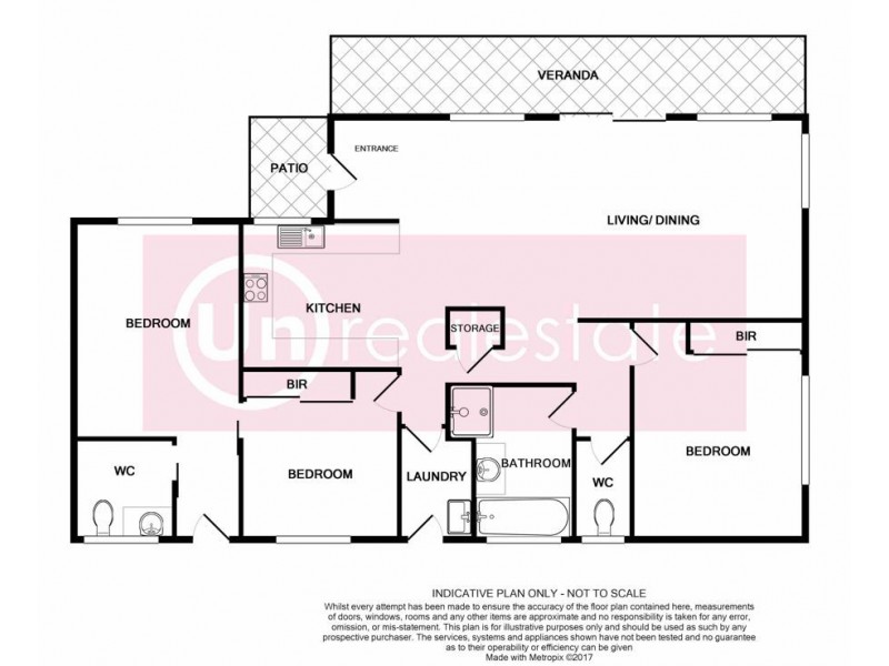 1/20 Bardsley Crescent, Toormina NSW 2452 Floorplan