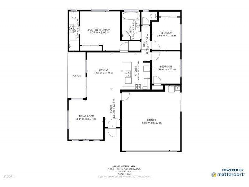 5 Highlander Drive, North Boambee Valley NSW 2450 Floorplan