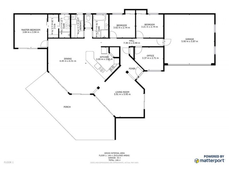 19 Lorikeet Avenue, Boambee East NSW 2452 Floorplan