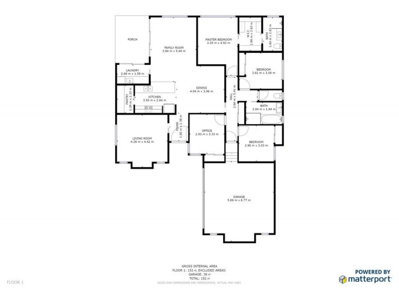 1 Daniel Court, Bonville NSW 2441 Floorplan