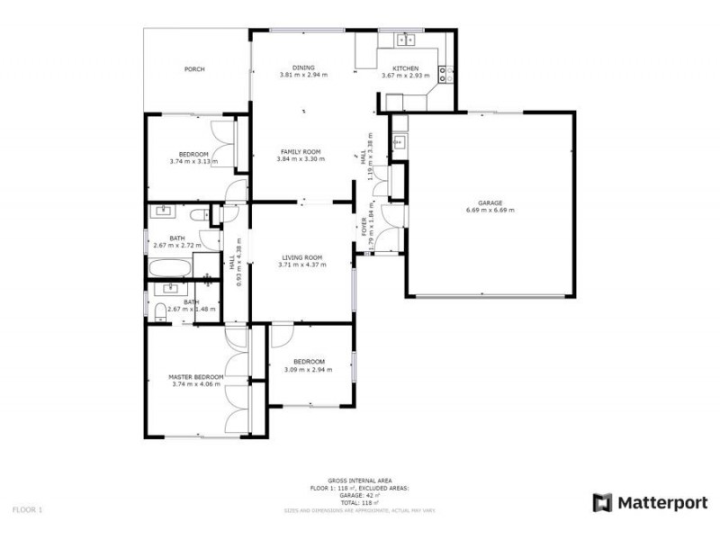 1/5 Daniel Court, Bonville NSW 2441 Floorplan