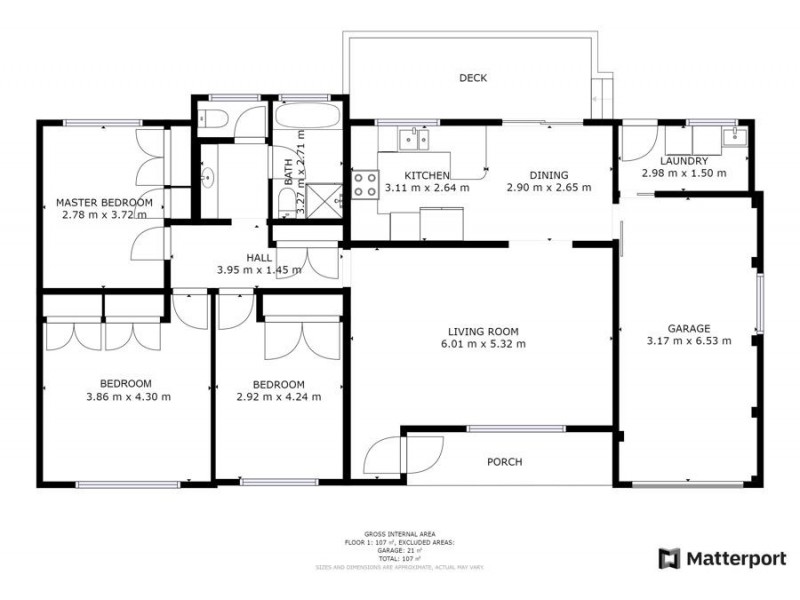 22 Dewing Close, Toormina NSW 2452 Floorplan