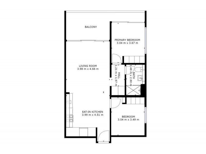 104/7 Edgar Street, Coffs Harbour NSW 2450 Floorplan