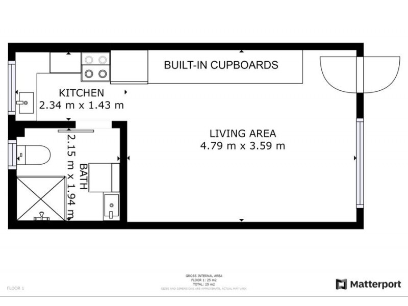 18/134 First Avenue, Sawtell NSW 2452 Floorplan