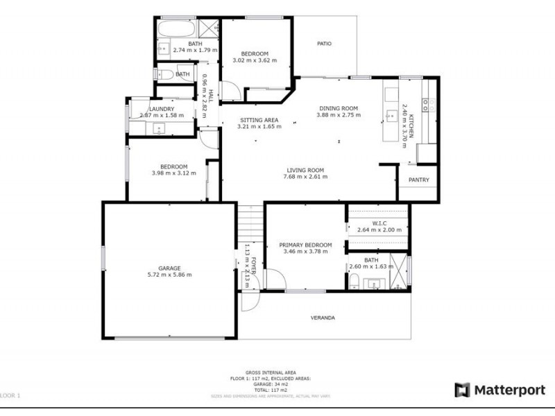 6 Bradbury Close, Boambee East NSW 2452 Floorplan