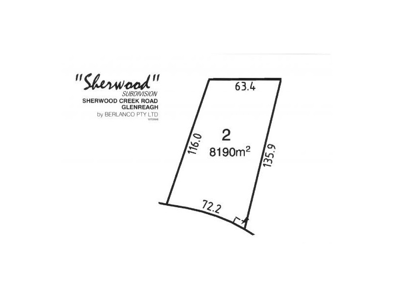 Lot 2 Sherwood Subdivision, Sherwood Ck Rd, GLENREAGH, Coffs Harbour NSW 2450