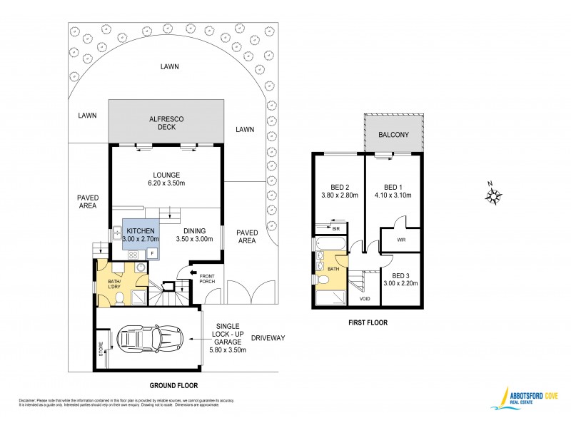 43 Lancelot Street, Five Dock NSW 2046 Floorplan