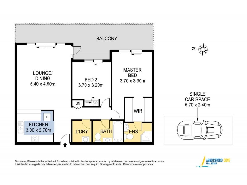 32/23a George Street, North Strathfield NSW 2137 Floorplan