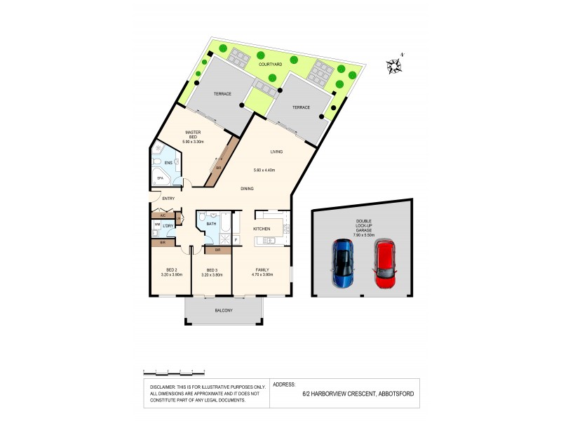 6/2 Harbourview Crescent, Abbotsford NSW 2046 Floorplan