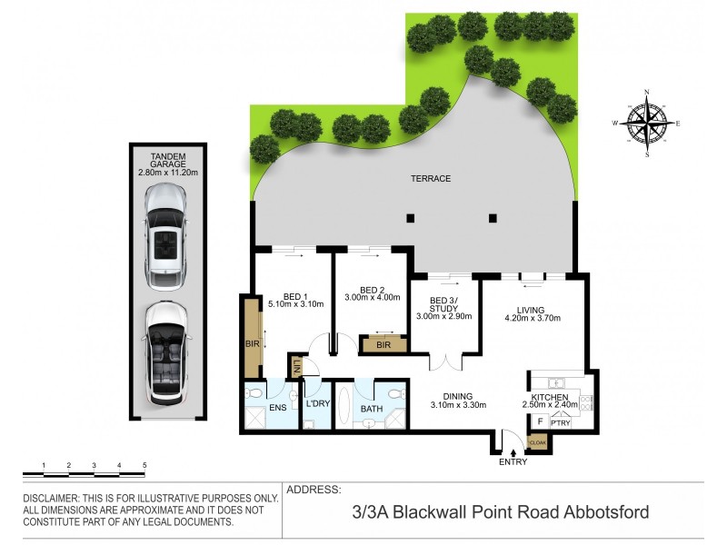 3/3A Blackwall Point Road, Abbotsford NSW 2046