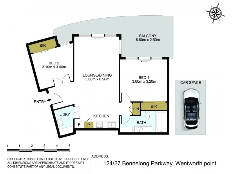124/27 Bennelong Parkway, Wentworth Point NSW 2127
