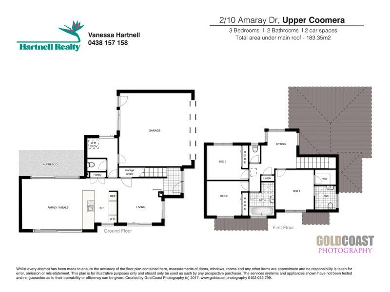 2 / 10 Amaray Drive, Upper Coomera QLD 4209 Floorplan