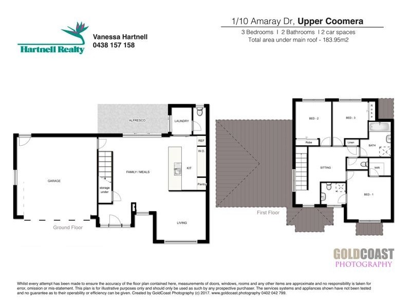 1&2 / 10 Amaray Drive, Upper Coomera QLD 4209 Floorplan