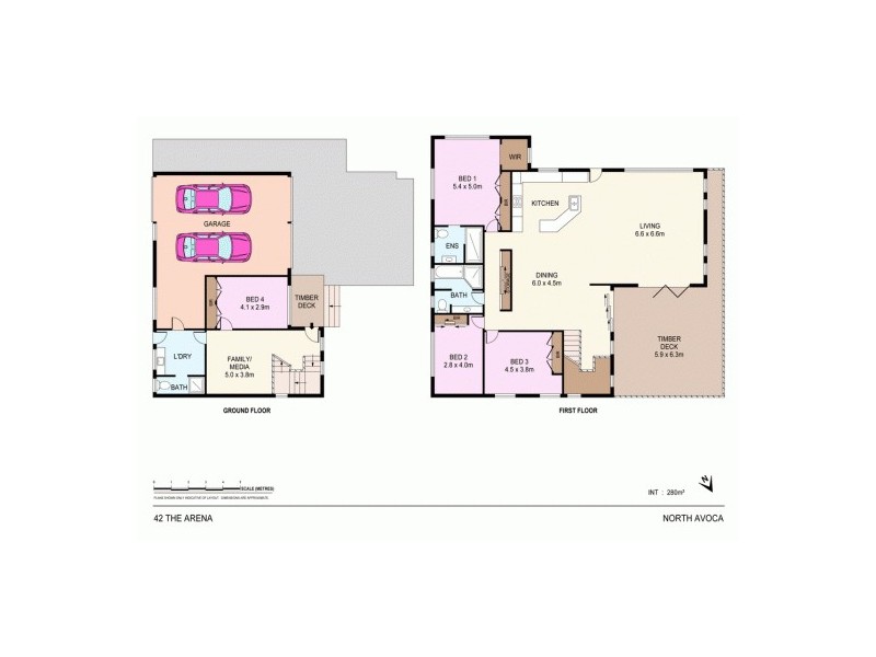 42 The Arena, North Avoca NSW 2260 Floorplan