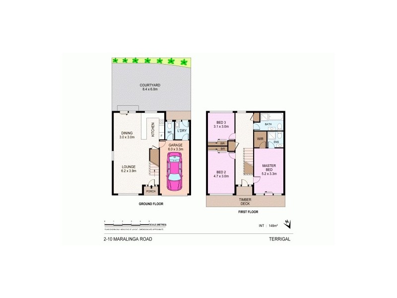 2/8-10 Maralinga Road, Terrigal NSW 2260 Floorplan