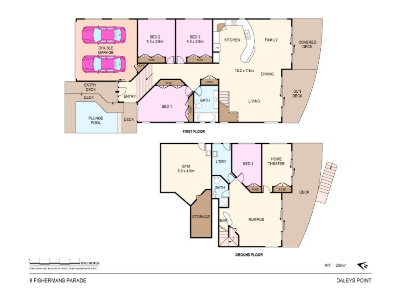 8 Fishermans Parade, Daleys Point NSW 2257 Floorplan