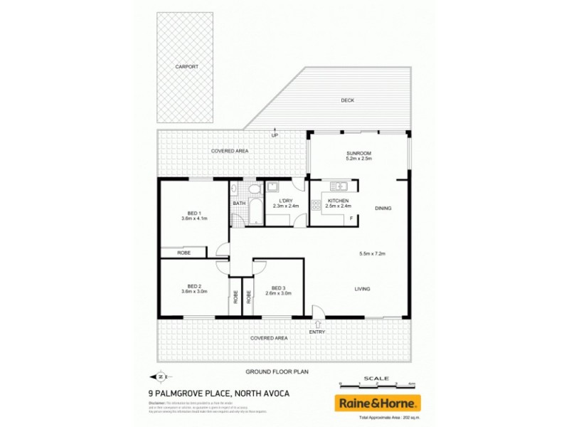 9 Palmgrove Place, North Avoca NSW 2260 Floorplan