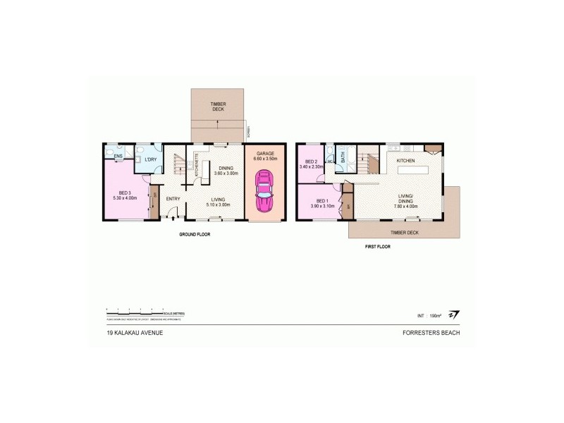 19 Kalakau Avenue, Forresters Beach NSW 2260 Floorplan
