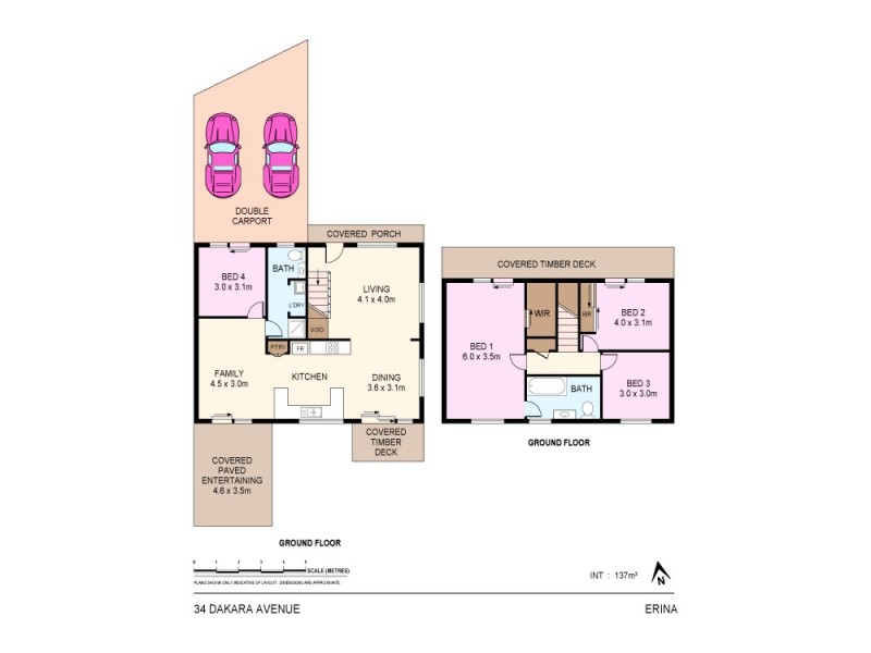 34 Dakara Avenue, Erina NSW 2250 Floorplan