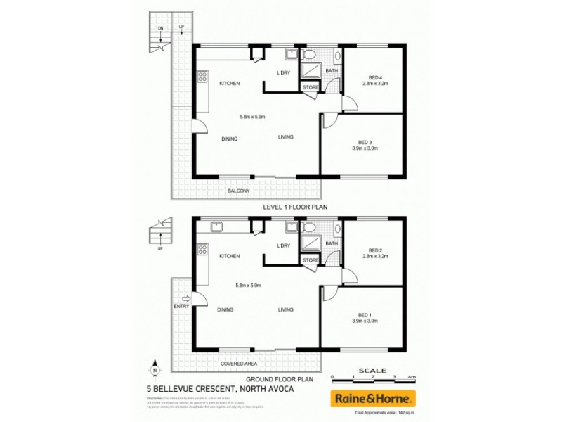 5 Bellevue Crescent, North Avoca NSW 2260 Floorplan