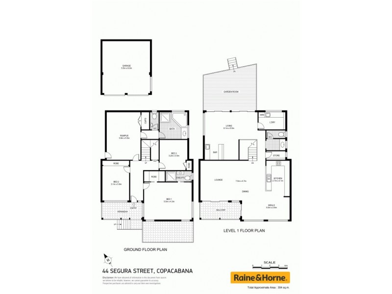 44 Segura Street, Copacabana NSW 2251 Floorplan