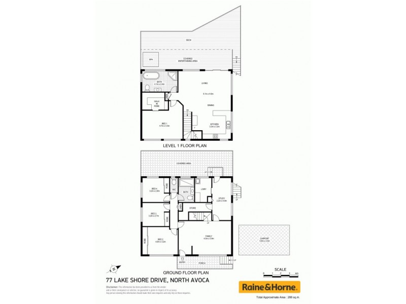 77 Lake Shore Drive, North Avoca NSW 2260 Floorplan