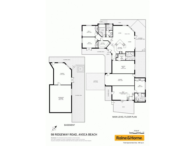 98 Ridgway Road, Avoca Beach NSW 2251 Floorplan