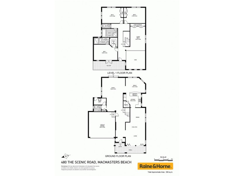 480 The Scenic Road, Macmasters Beach NSW 2251 Floorplan