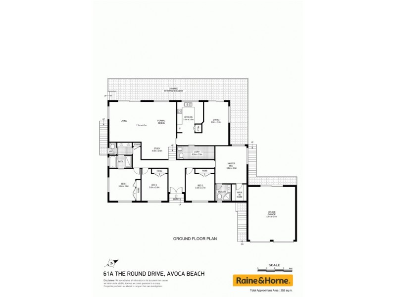 61a The Round Drive, Avoca Beach NSW 2251 Floorplan