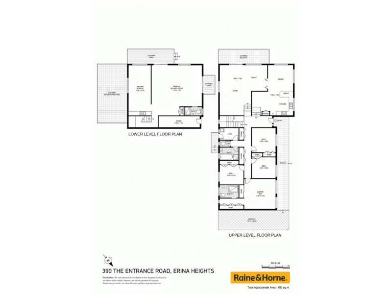 390 The Entrance Road, Erina Heights NSW 2260 Floorplan