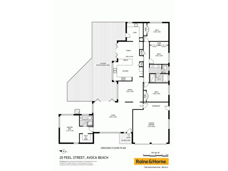 20 Peel Street, Avoca Beach NSW 2251 Floorplan
