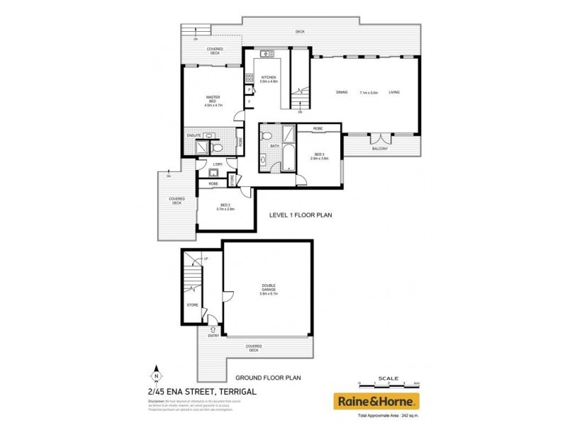 2/45 Ena Street, Terrigal NSW 2260 Floorplan