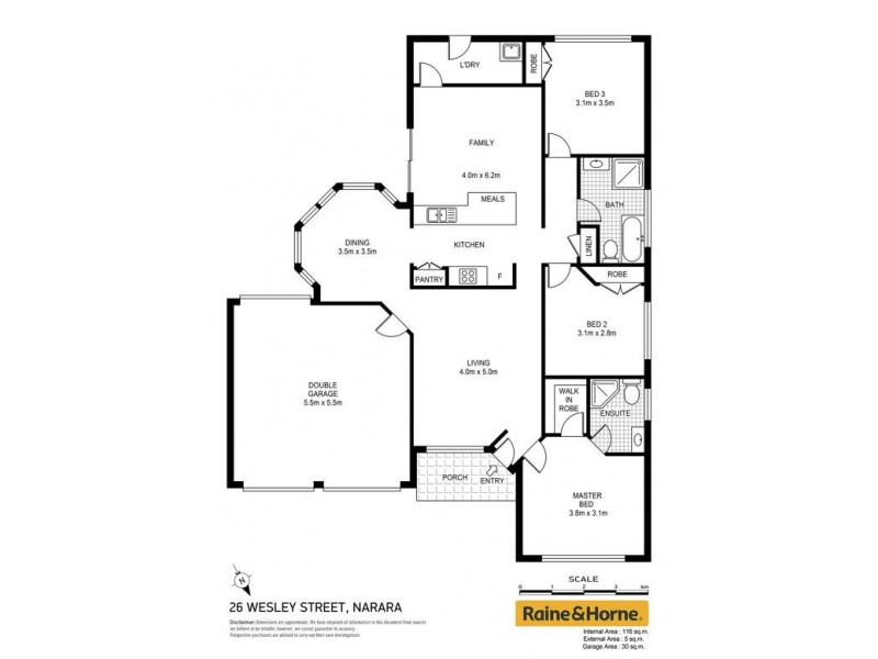26 WESLEY STREET, Narara NSW 2250 Floorplan