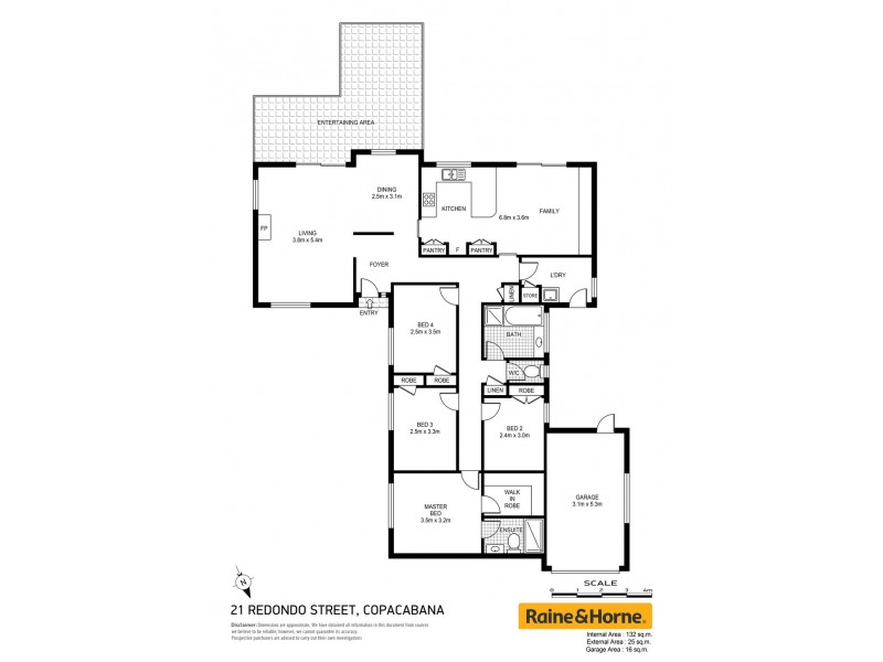 21 Redondo Street, Copacabana NSW 2251 Floorplan