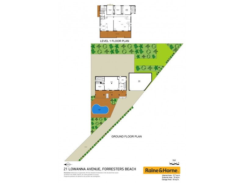 21 Lowanna Ave, Forresters Beach NSW 2260 Floorplan