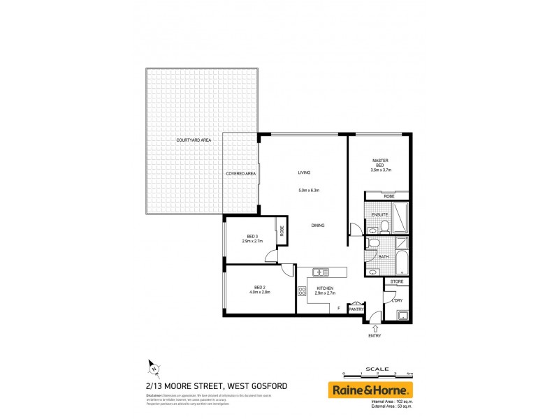2/13-15 Moore Street, West Gosford NSW 2250 Floorplan