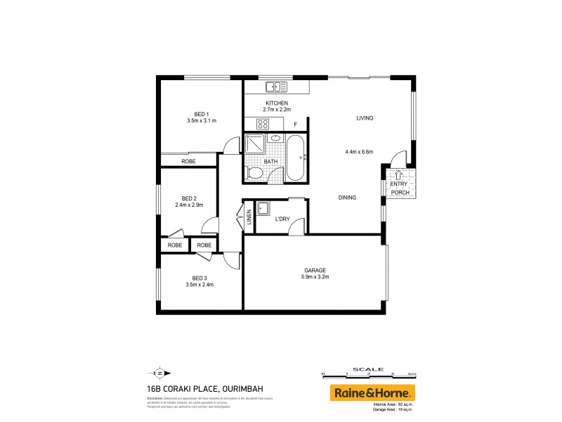 16b Coraki Cl, Ourimbah NSW 2258 Floorplan
