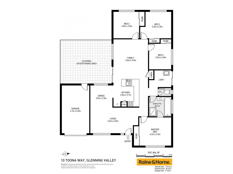 10 TOONA WAY, Glenning Valley NSW 2261 Floorplan