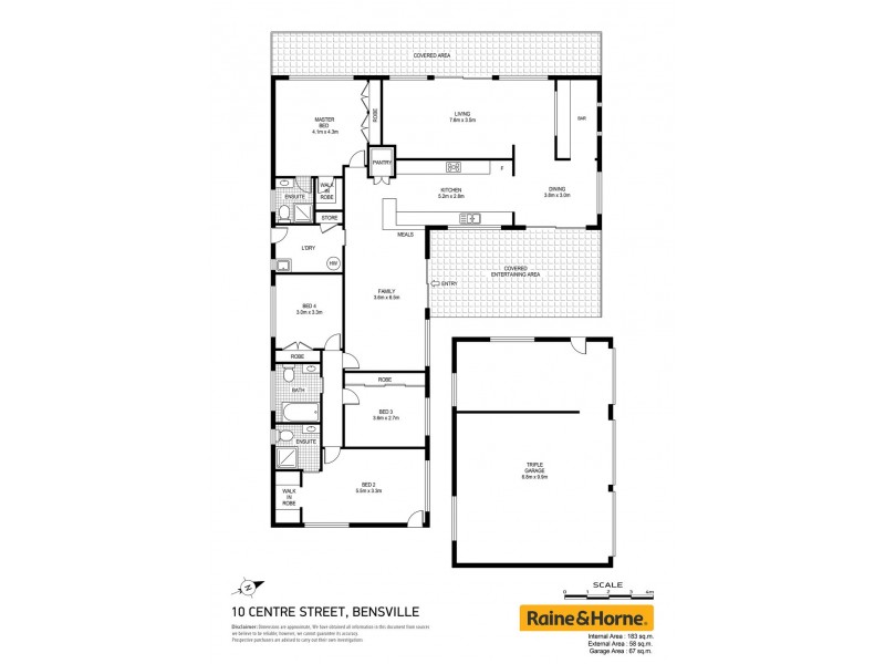 10 Centre Street, Bensville NSW 2251 Floorplan