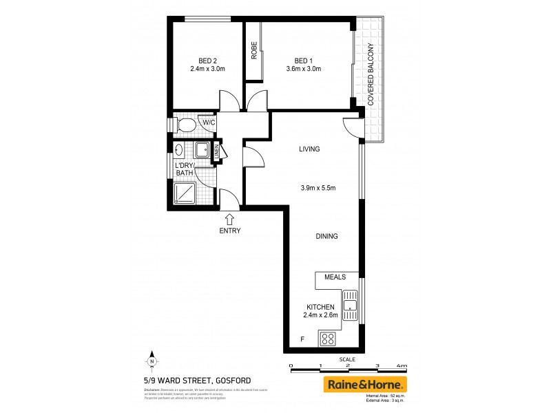 5/9 Ward Street, Gosford NSW 2250 Floorplan