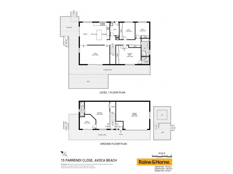 15 Parrendi Close, Avoca Beach NSW 2251 Floorplan