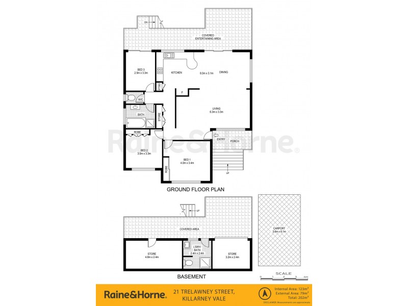 21 Trelawney Street, Killarney Vale NSW 2261 Floorplan