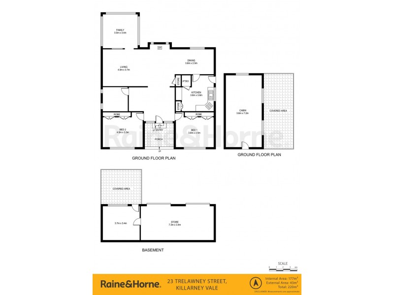 23 Trelawney Street, Killarney Vale NSW 2261 Floorplan