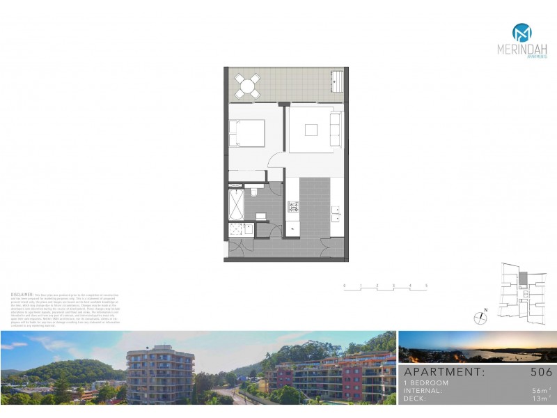 506/21-23 Mann Street, Gosford NSW 2250 Floorplan